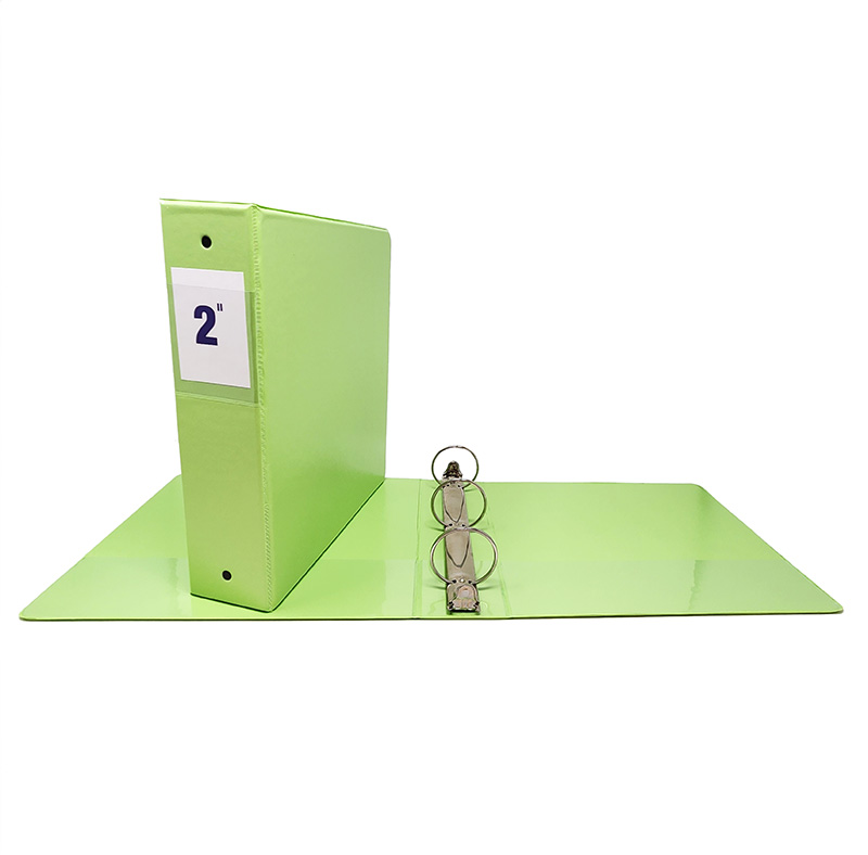 School Start D-Ring Binder (2", Green)